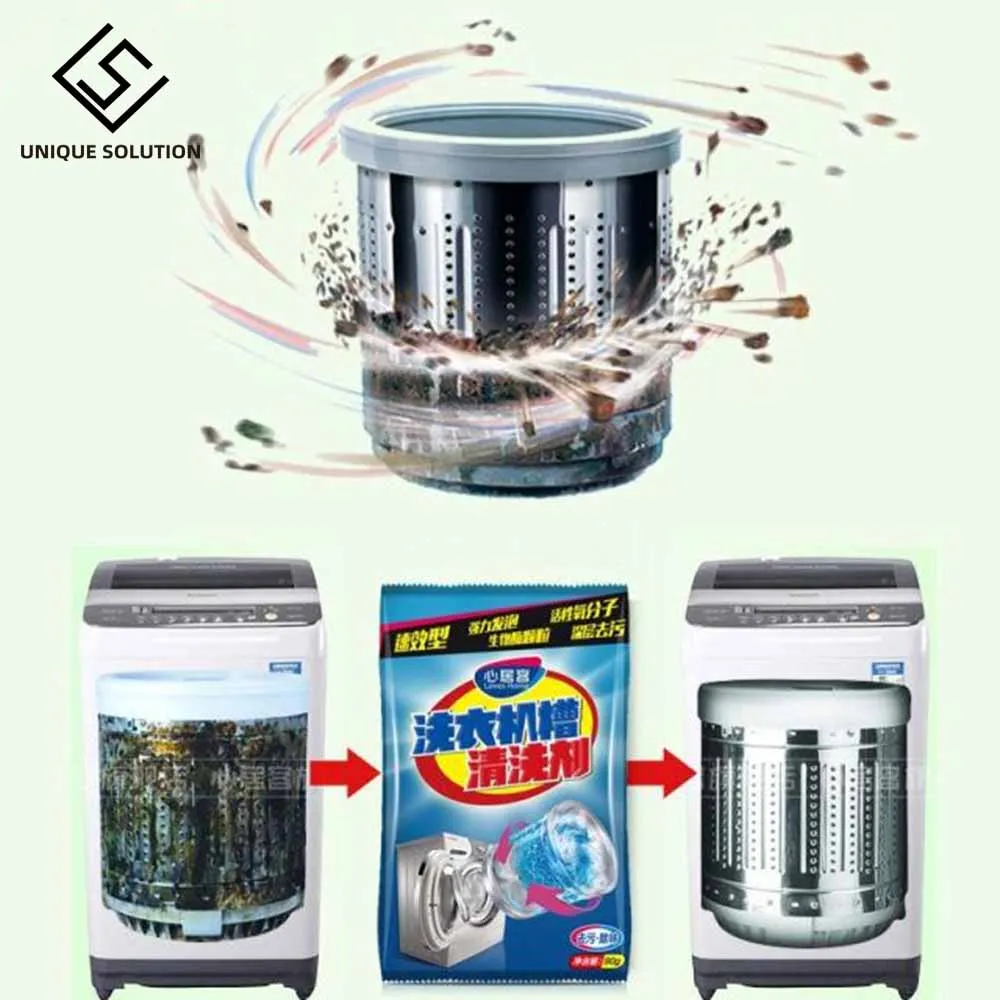 Powerful Removal of Washing Machine Dirt and Odor Automatic Drum / Straight for Washing Machine Cleaning Disinfection Detergent