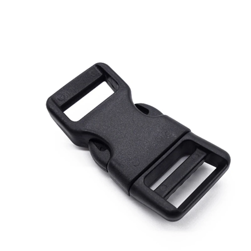 10pcs Plastic 10mm Backpack Strap Buckle Quick Side Release Buckle Bag Luggage Outdoor Backpack Strap Belt Webbing Lether Craft