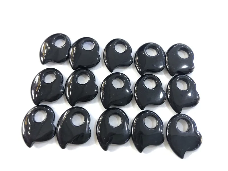 

Натуральный черный оникс круглый Макропористый Агат пончик камень кулон драгоценные камни бисер полудрагоценные бриллиантовые подвески