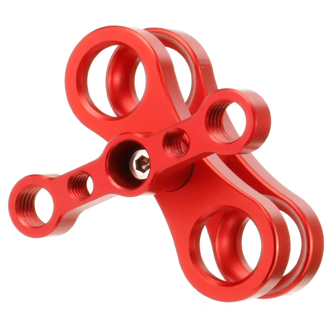 Verbesserter 1-Zoll-Kugel-Schmetterlings-Clip aus Aluminiumlegierung, Tauchlichter-Arm, 360-Grad-Halterung, Adapter für Gopro Osmo Kamera-Zubehör – Detail 32