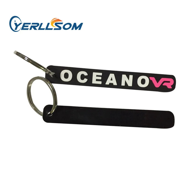 High Quality100PCS/Lot Customized Rubber Soft PVC Key Chain With Custom Shape Keychain Y20053132