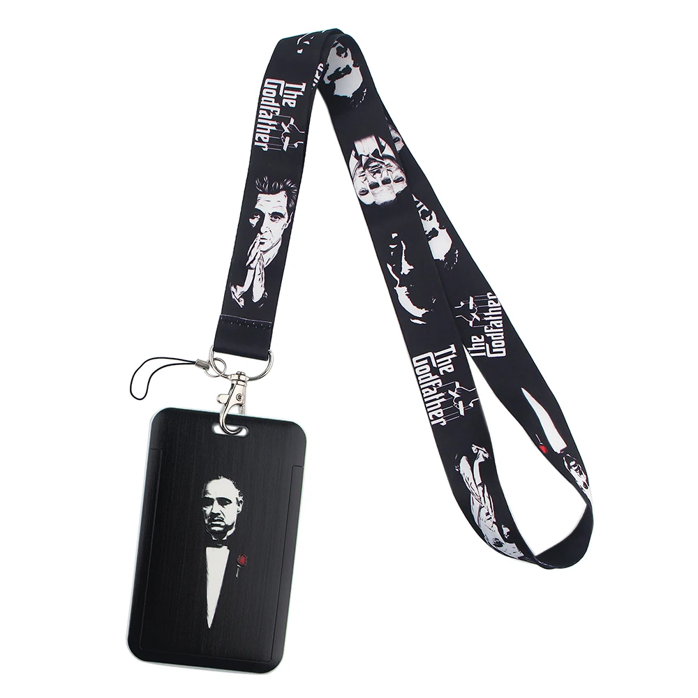 LX643 Movie Lanyard Neck Strap Rope For Mobile Cell Phone ID Card Badge Holder With Keychain Keyring Gift