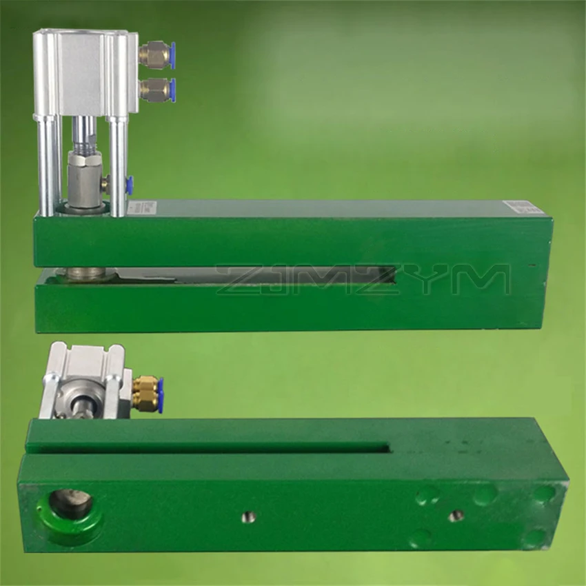 Punzonadora neumática alargada de D-150, máquina de perforación neumática de orificio redondo de 150MM para bolsas de plástico, 0,3 ~ 0.8MPa