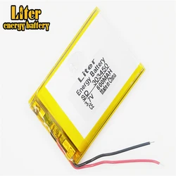 303450 3.7V 600mAh polimerowy akumulator litowo-jonowy/litowo-jonowy do dvr GPS mp3 mp4