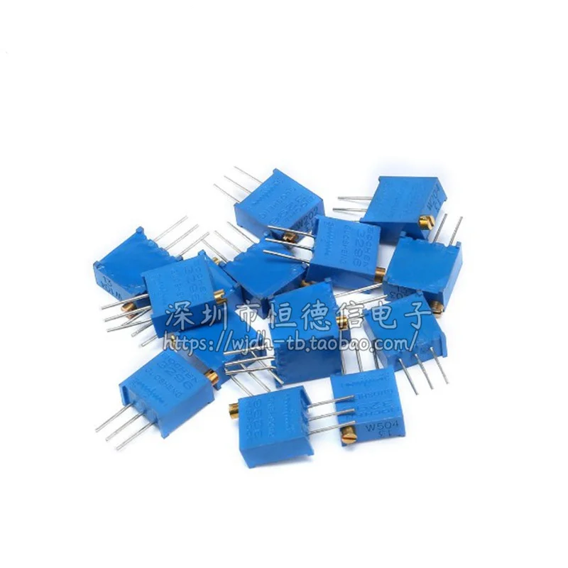 3296W Präzision Einstellbares potentiometer Widerstand paket Gibt Es sind 15 gemeinsame widerstände, eine für jede.
