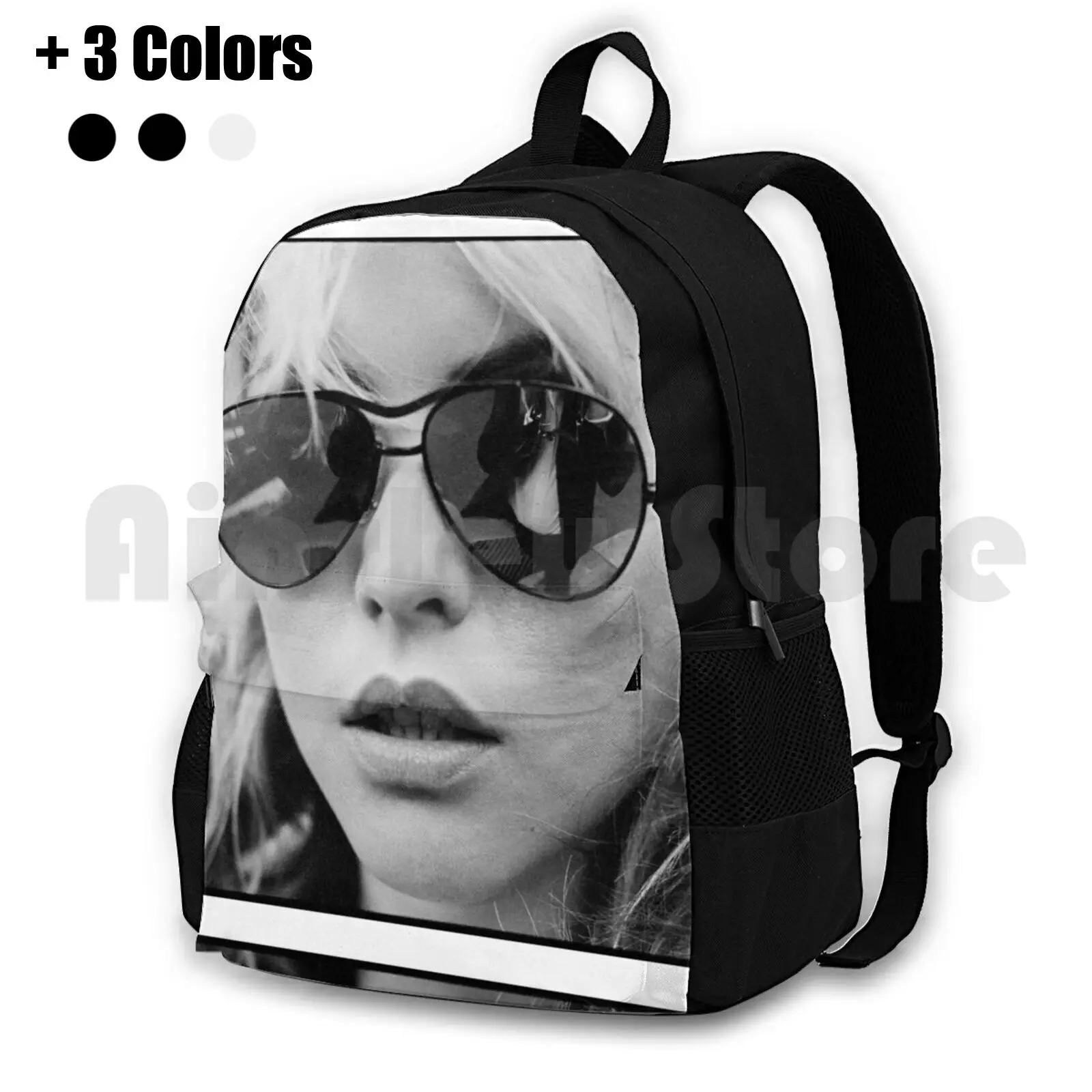 Debbie Harry-Blondie Outdoor Hiking Backpack Waterproof Camping Travel Blondie Music Punk