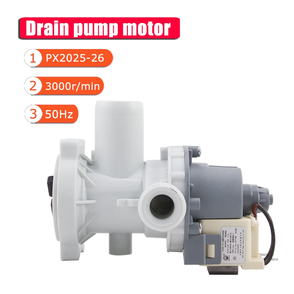 Hot sell lg samsung drain pump motor PX for washing machine Universal refitable drainage pump P2025-26