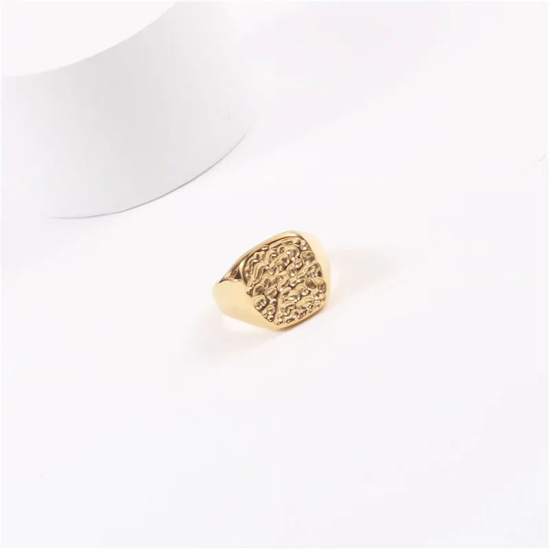 SOMMAR Hot New Fashion Gold Plated size 6 7 8 Neuter Engagement rings Lunar Crater prices in euros summer jewelry