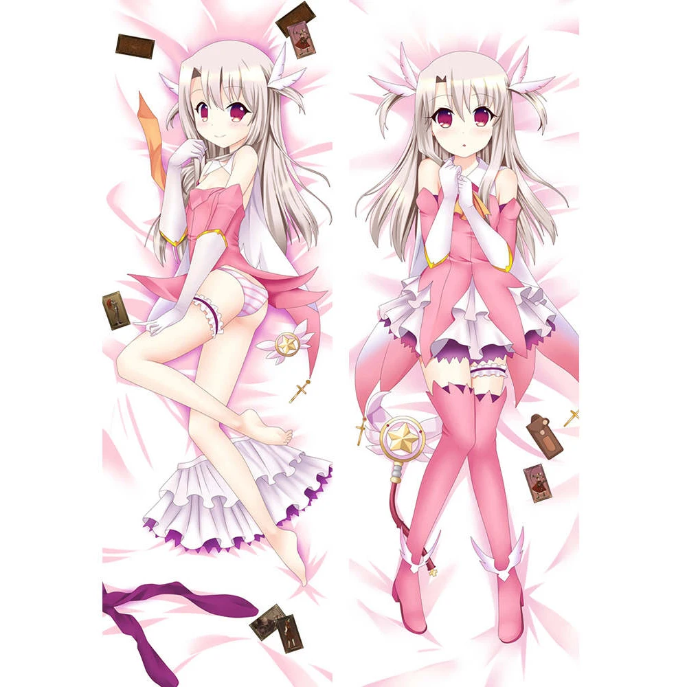 

Anime Fate Kaleid Liner Prisma Illya Character Miyu Edelfelt & Kuroe Von Einzbern Pillow Cover Dakimakura Case Female Pillowcase