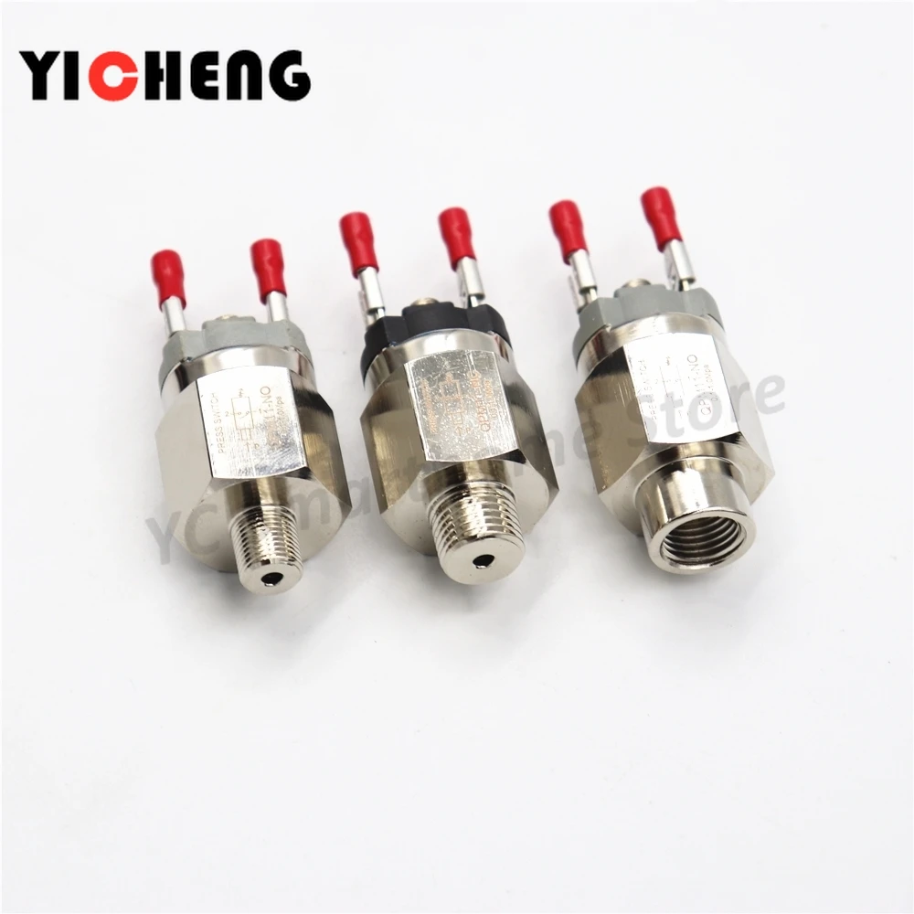 1Pcs micro-pressione regolabile pneumatica a membrana pressione olio meccanico automatico NO/NC interruttore interno e filettature esterne