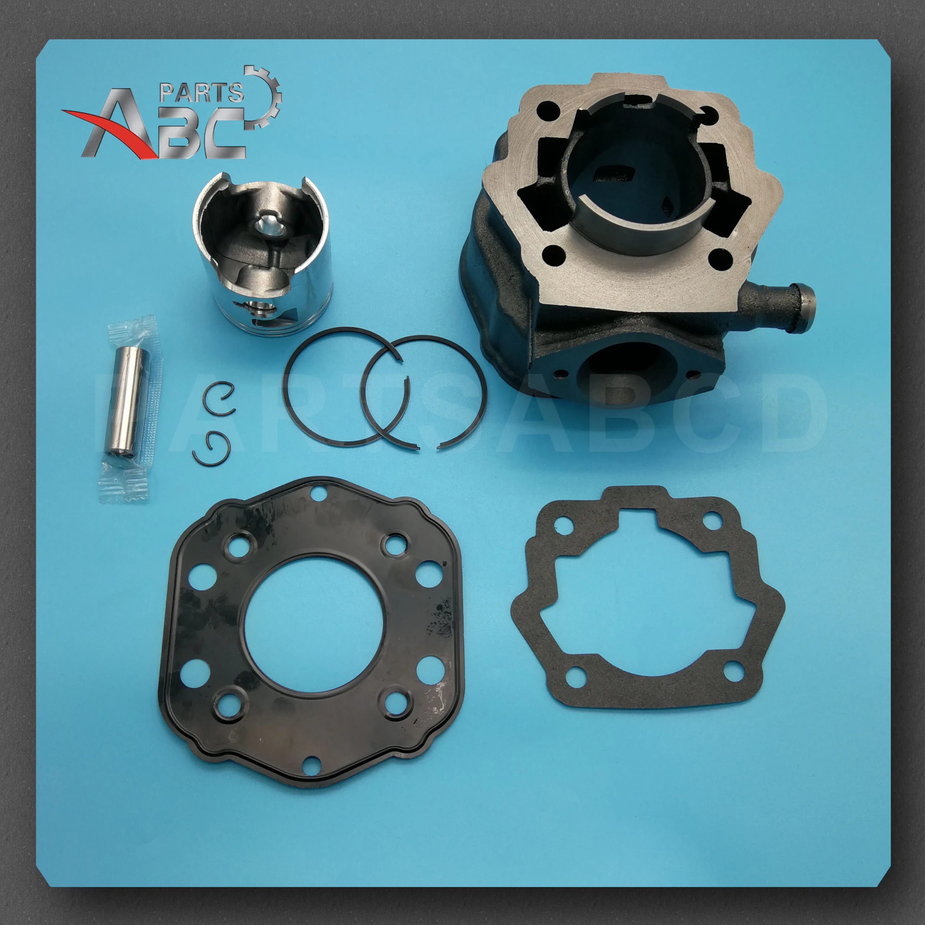 47MM High Performance Cylinder with Piston set and Gaskets set for DERBI SENDA 50CC 70CC