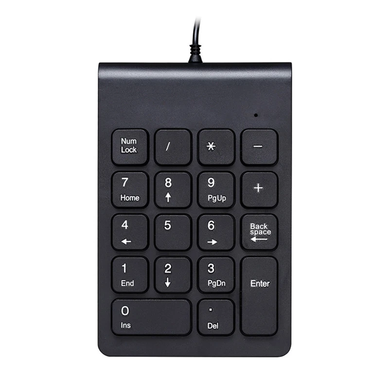 

Small-size Wired Mini USB Numeric Keypad Numpad 18 Keys Digital Keyboard For IMac/MacBook Air/Pro Laptop PC Notebook Desktop