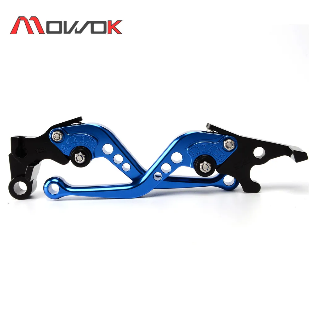 MT03 Five Colors for Yamaha MT03 2015-2025 2021 2022 2023 2024 Motorcycle CNC Adjustable Short Brake Clutch Levers MT-03 Mt 03