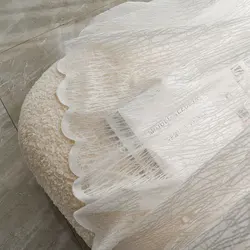 Japanese Pastoral Tulle Window Curtains for Living Room, Texture Sheer Voile Curtain, Bedroom Gauze, Kitchen Design, Door Drapes