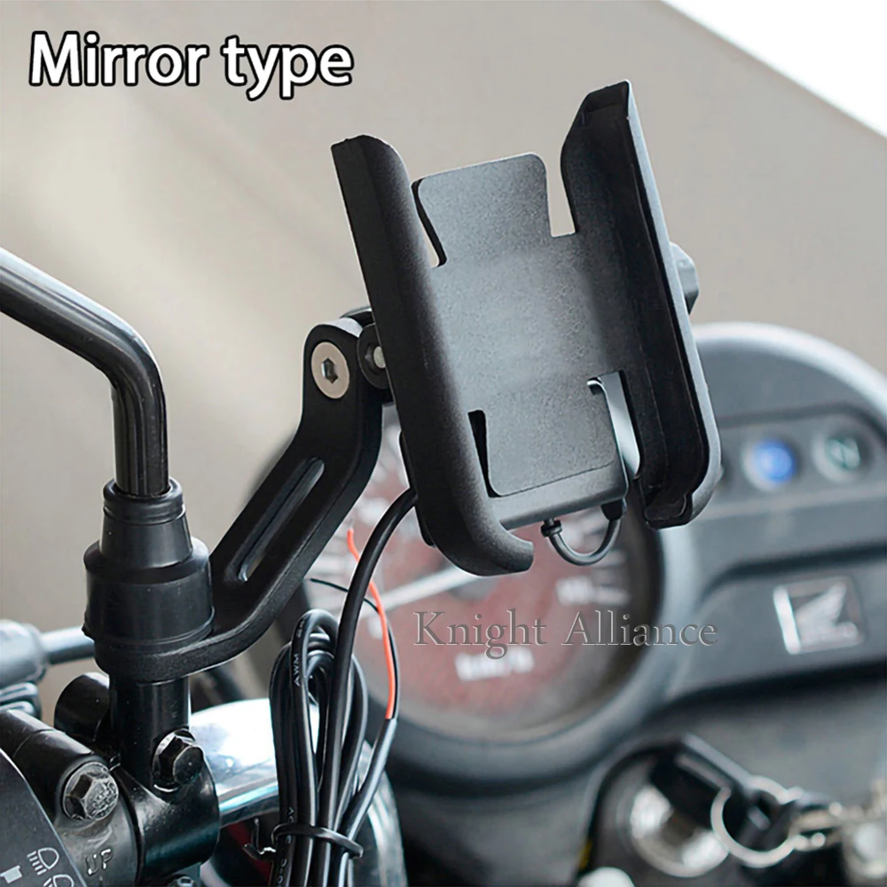 For HONDA CBR600RR CBR1000RR CBR500R CBR300R CBR250R CB150R Motorcycle Handlebar GPS Universal Phone Holder Navigation Bracket