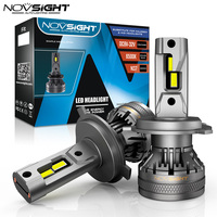 NOVSIGHT H7 H4 H11 H8 H9 H1 H3 9004 9005 9006 9007 120W 22000LM Decoder Auto Headlamp 6500K Fog Lights Led Car Headlight Bulbs