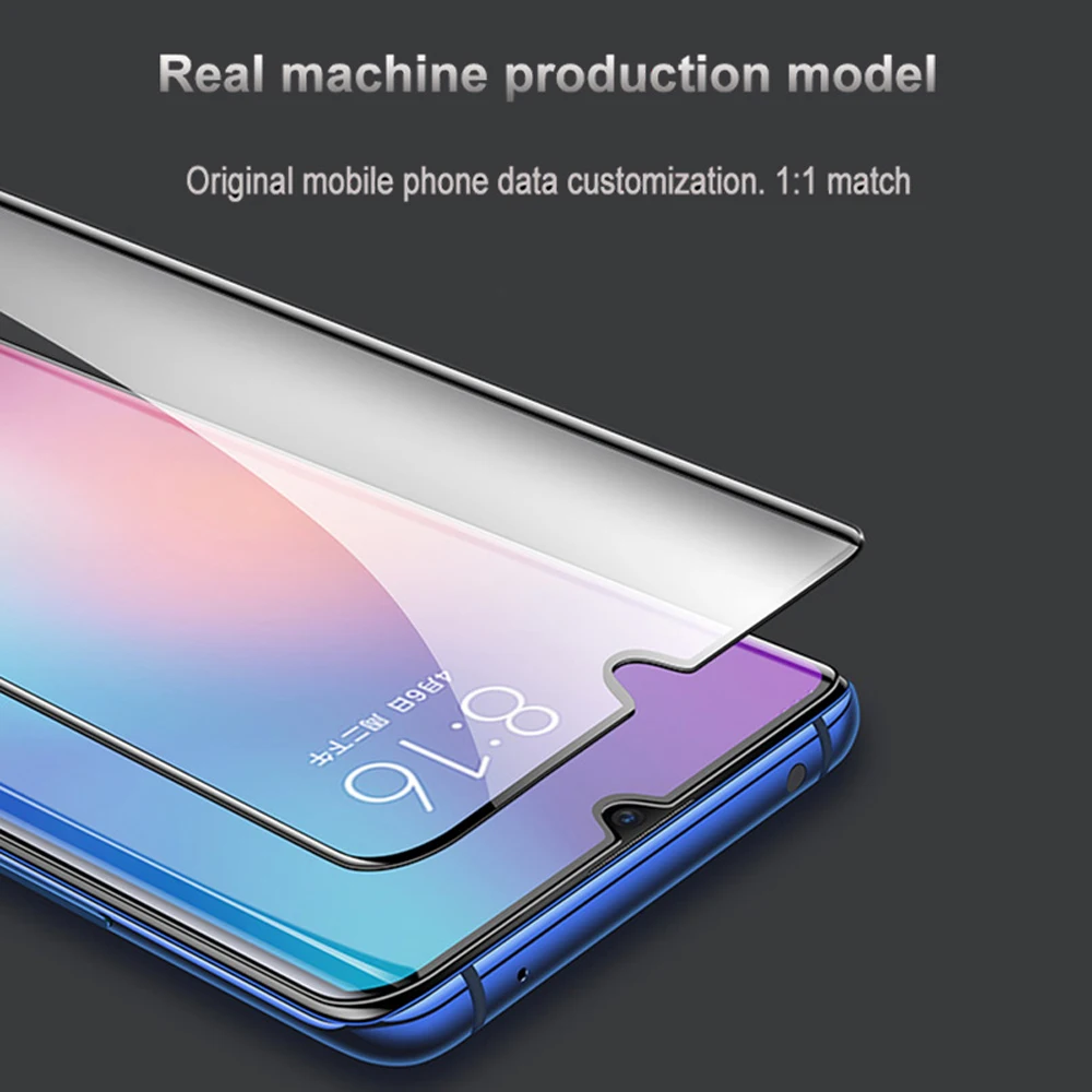 2Pcs 9D full cover tempered glass for xiaomi mi A2 lite A3 lite protective film phone screen protector smartphone on the glass image 2