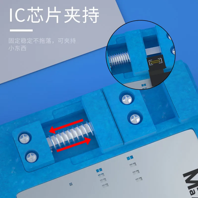 Đa Năng Máy In Sửa Chữa Đèn Stencil Cho Iphone X/XS/XSMAX/11/11ProMax/12mini/12/12Pro Mặt ID Camera Trước Sửa Chữa Giá Đỡ