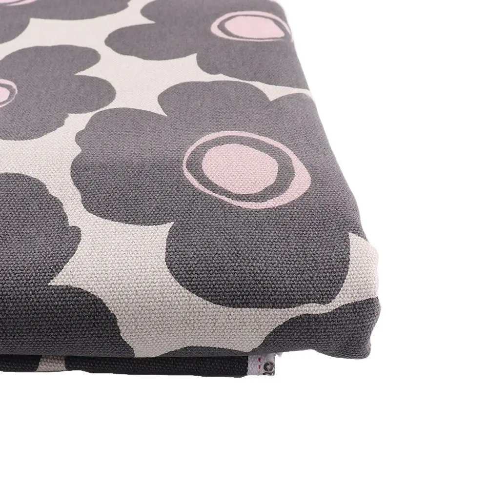 Flower Cotton Fabric Patchwork High Quality for Tablecloth Curtain Sofa cushion making Home Textile Craft Clothing DIY Handmade
