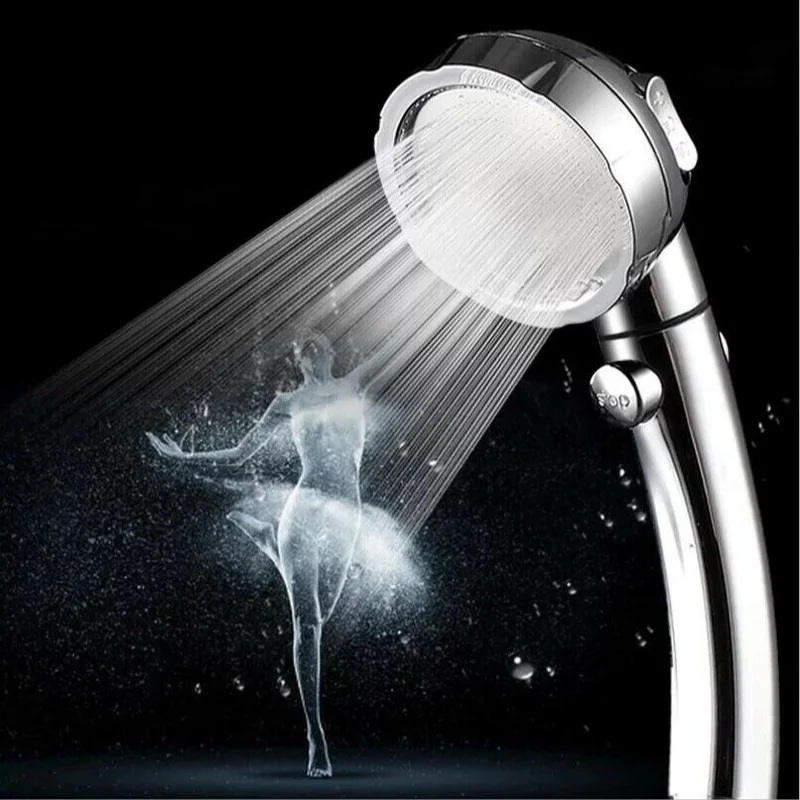 Bathroom Stainless Steel Shower Set Household Multifunctional 3 In 1 High Pressure Shower Head Hand Shower Complete Shower Set