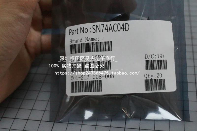 5Pcs Originele SN74AC04D Logic Ic SOIC14 Zes-Weg Reverser Logic Chip Gloednieuwe