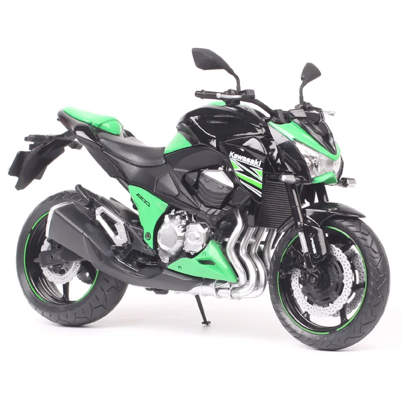 Automaxx 1:12 Scale Kawasaki Z800 Street Racing Bike Diecasts & Toy Vehicle Model Motorcycle Toy Replicas Gift Hobby Collection