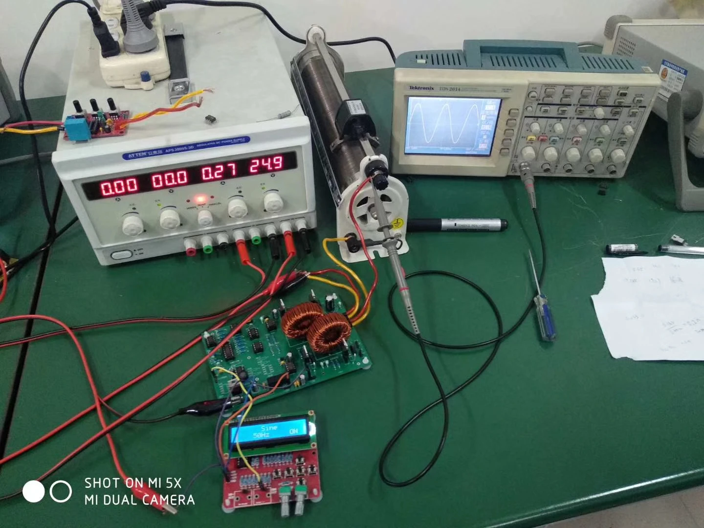 Closed Loop PI Control of Inverter Circuit Module SPWM Inverter Bridge Inverter Circuit