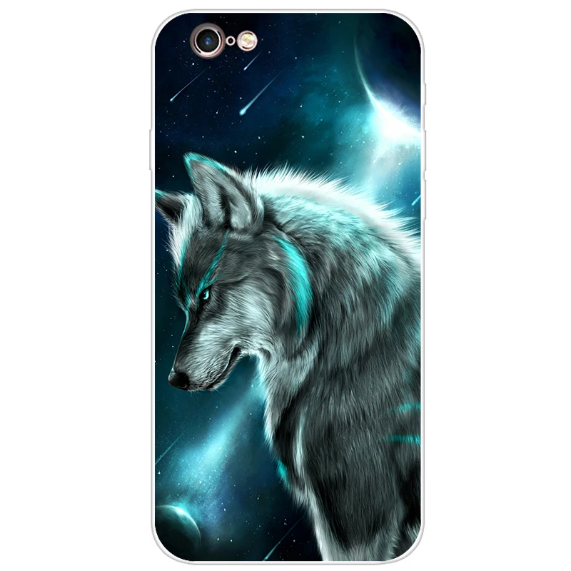 For iPhone 5 6 7 8 Case 3D Capa For on iPhone 5S 6s 6 7 8 Case Silicon Cover For iPhone SE Case For iPhone 5 5S SE 6 Phone Cases