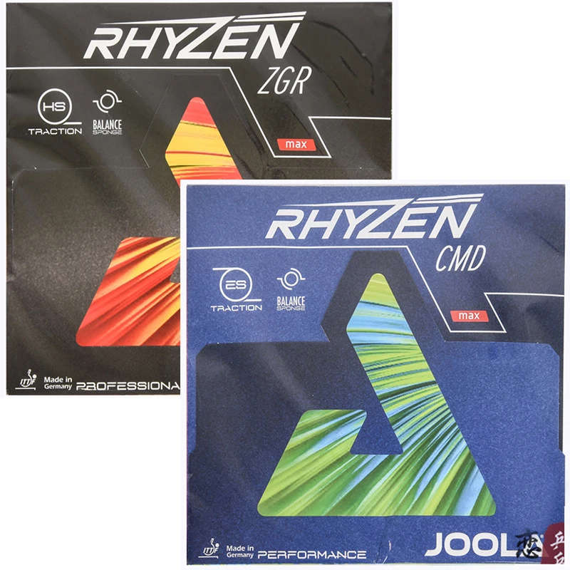 Joola RHYZEN-Table Tennis Rubber, Germany Cake, High Elastic Sponge Loop, Pimples in Table Tennis Racket