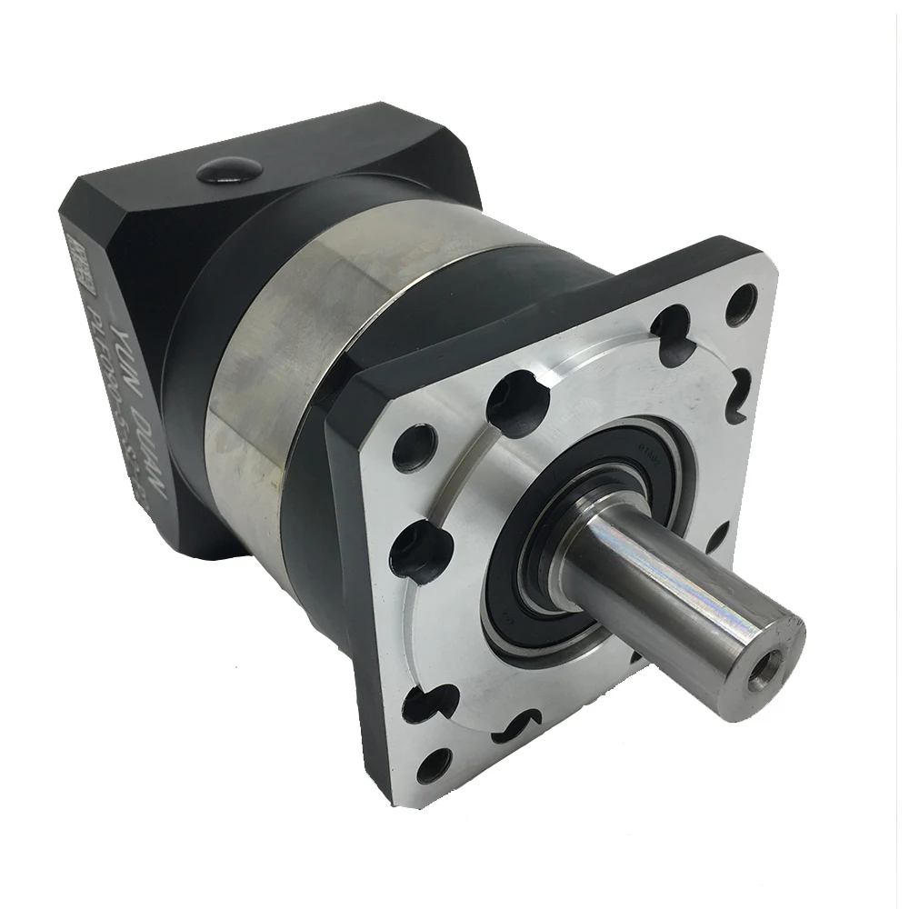 10:1 Speed Ratio NEMA32 80mm Planetary Reducer 7Arcmin Gearbox Reducer for 750W  Servo Motor CNC