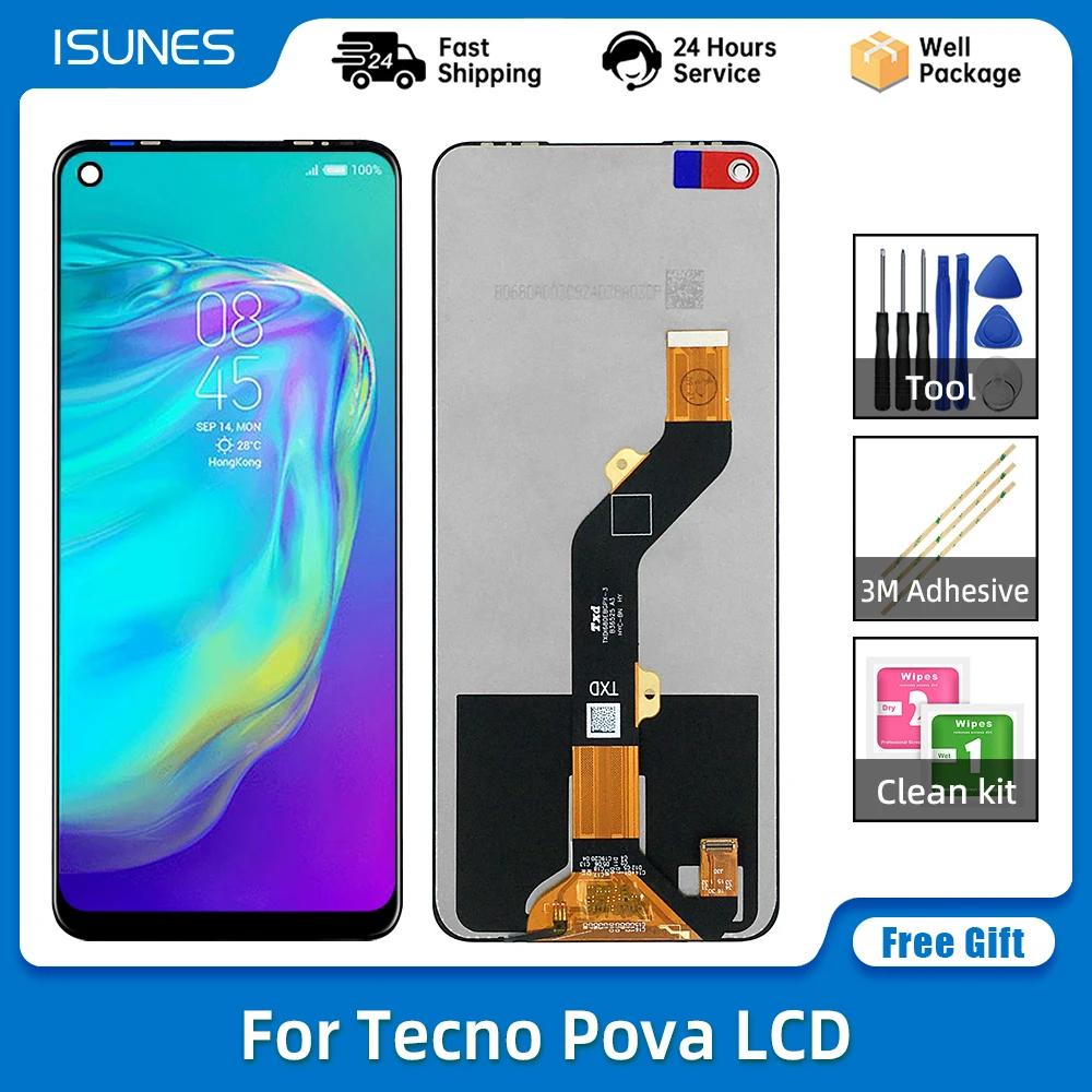 توصية وتحليل لشاشة LCD لجهاز Tecno Pova LD7: تجربة استبدال شاشة موثوقة
