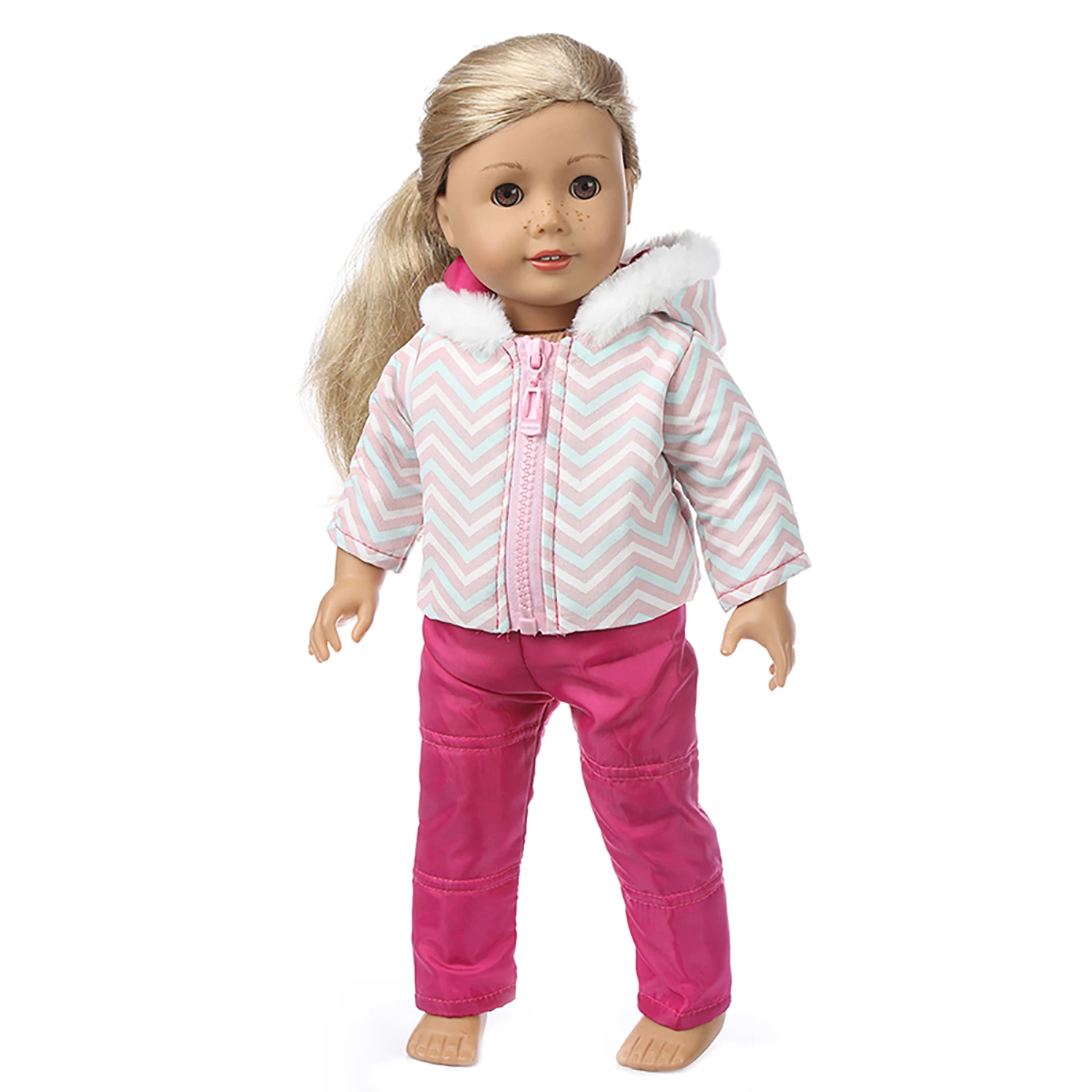 Winter Heiße Anzug Kleidung passt für Amerikanischen mädchen 18 "american girl puppe alexander puppe beste geschenk