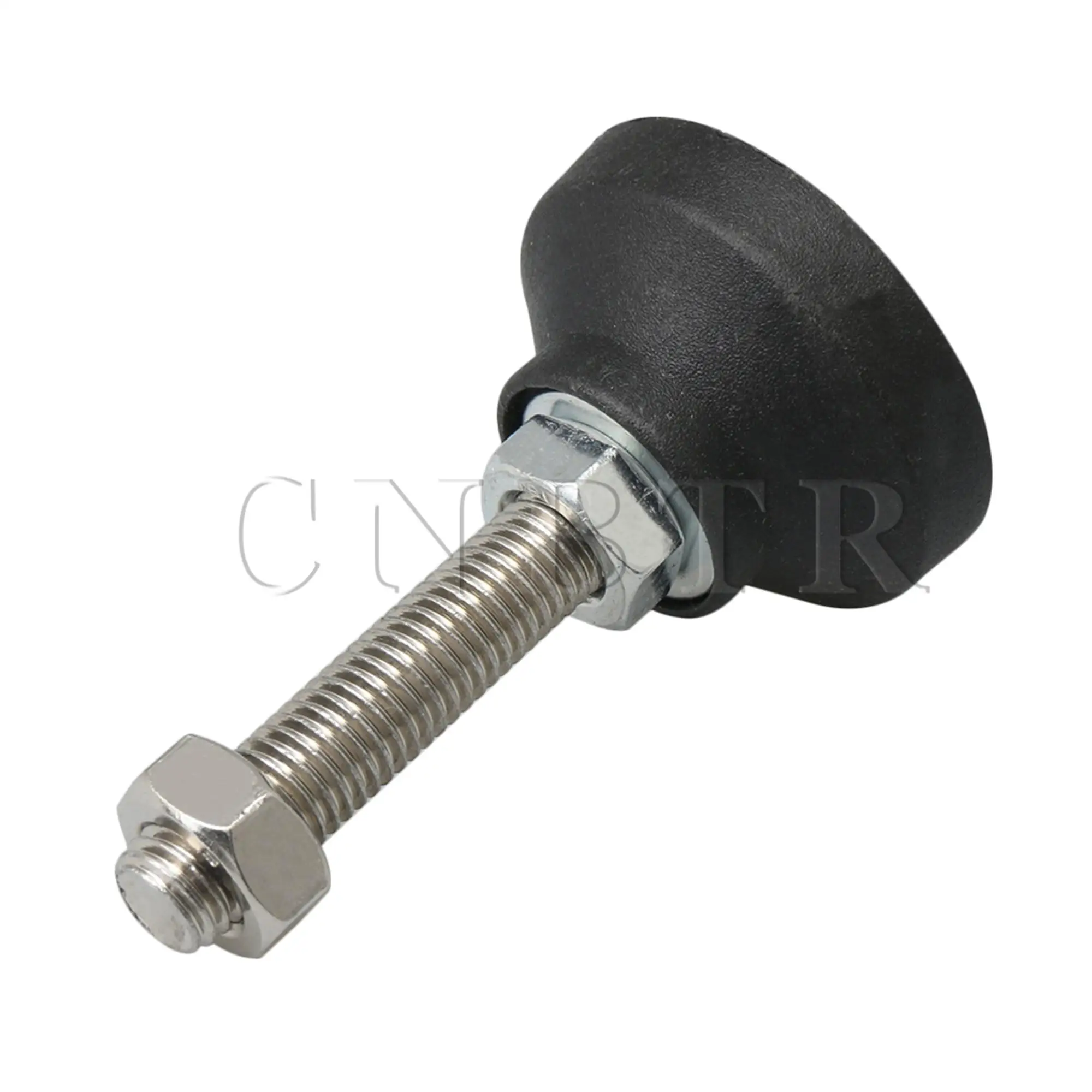 CNBTR 8x Screw On Type M12 Adjustable Thread Mount Leveling Foot Pad 50mm Dia