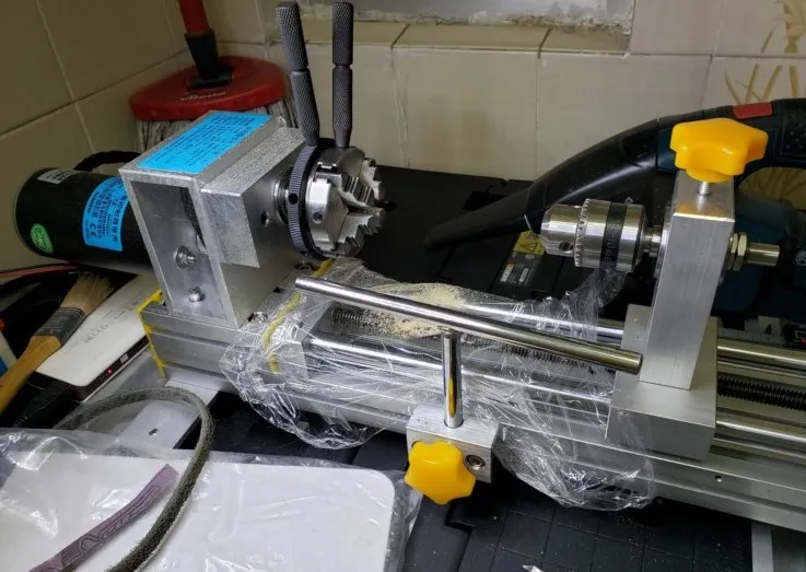家庭用の小型小木工旋盤ビーズ機研削と研磨ビーズラウンドビーズミニ工作機械
