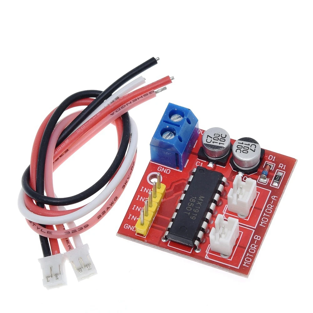 1/3 Stück 2,5A Dual-Bridge-Bürsten-Gleichstrommotor-Steuerplatine Modul für Arduino Smart Car Robot mit geringem Stromverbrauch MX1919 – Detail 6