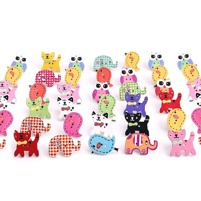 

40 Pcs Cute Animal Metal Push Pins Set 3D Star-shaped Thumb Tack Paper Photo Memo Document Steel Tacks Postcard Map Pushpins Set