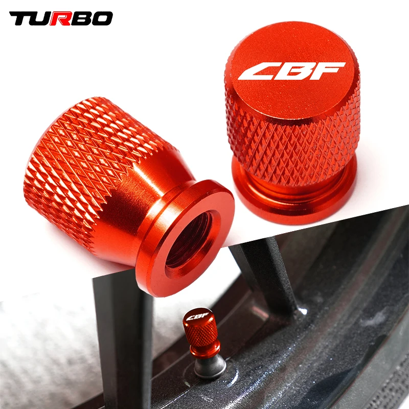 For Honda CBF 600 SA CBF 600 CBF1000 CBF250 CBF500 CBF125 Motorcycle Accessories Wheel Tire Valve caps Aluminum Airtight Covers