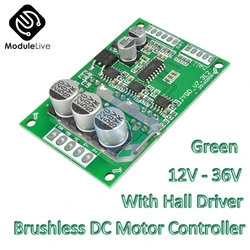 Motor Speed Controller DC 12V-36V 500W PWM DC Brushless w Hall Motor Balancing Automotive Balanced BLDC Car Driver Control Board