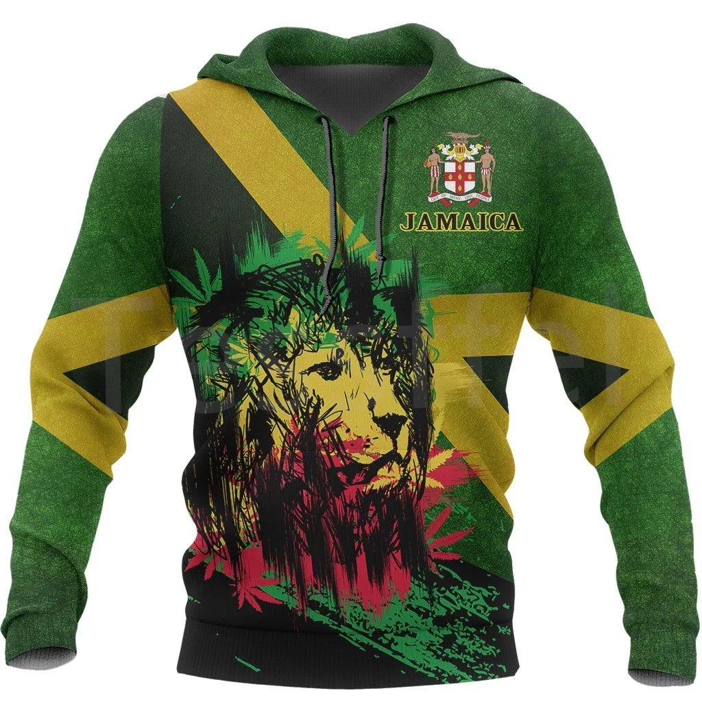 

Tessffel County Flag Africa Jamaica King Emblem Lion NewFashion Tracksuit 3DPrint Men/Women Streetwear Autumn Casual Hoodies B13