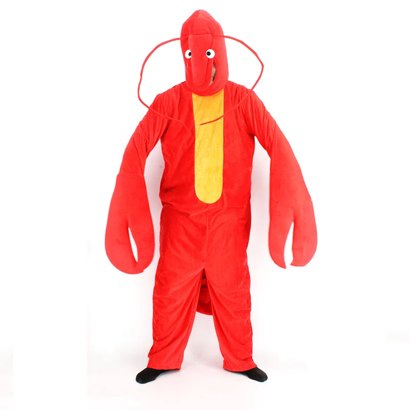 Funny Performance Costume Adult Role Playing Lobster Shark Costume Christmas Halloween Stage Costume In 2020