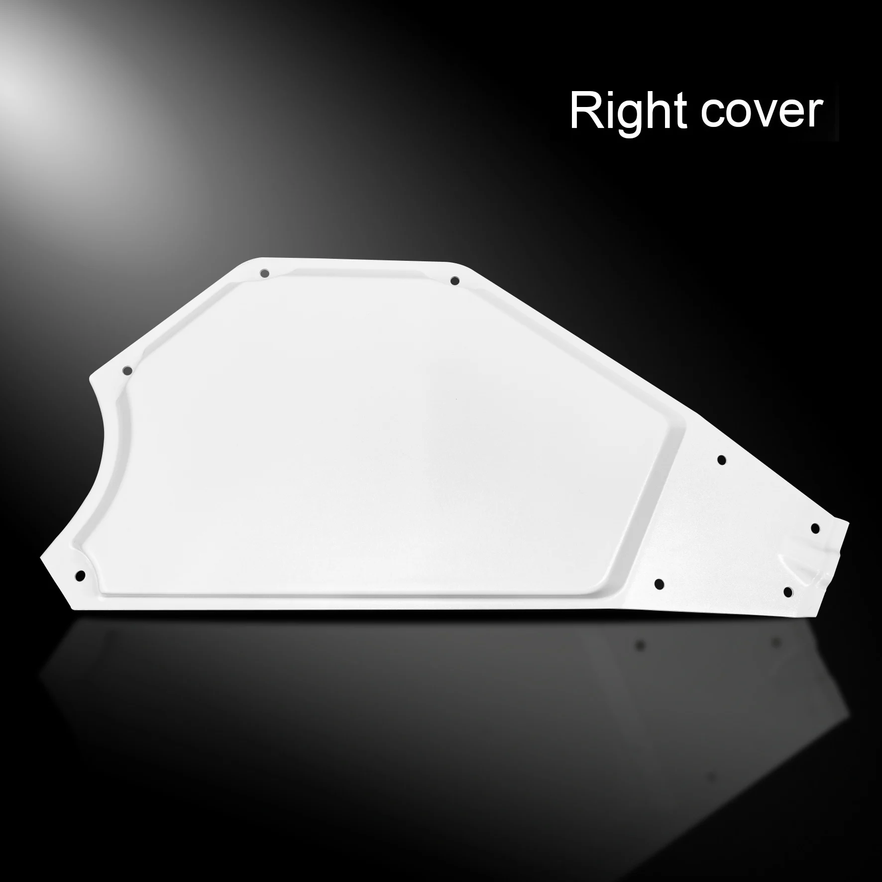 Enduroebike plastic cover/ 2.5mm matt ABS plastic frame accessories top plastic cover bottom plastic cover left side cover right