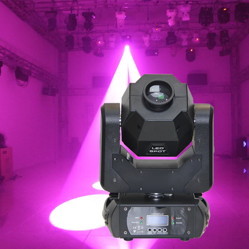 

DMX512 control Mini Spot 60W LED Moving Head DJ Lights With Gobo Plate&Color Plate High Brightness Led Moving Head Lighting