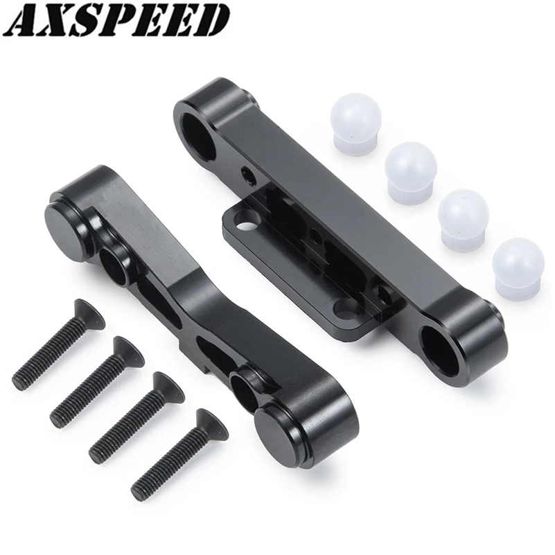 AXSPEED Aluminum Rear Lower Arm Fixed Block Suspension Link Mount for Kraton,Senton,Typhon,Talion 1/8 RC Truck Car Parts