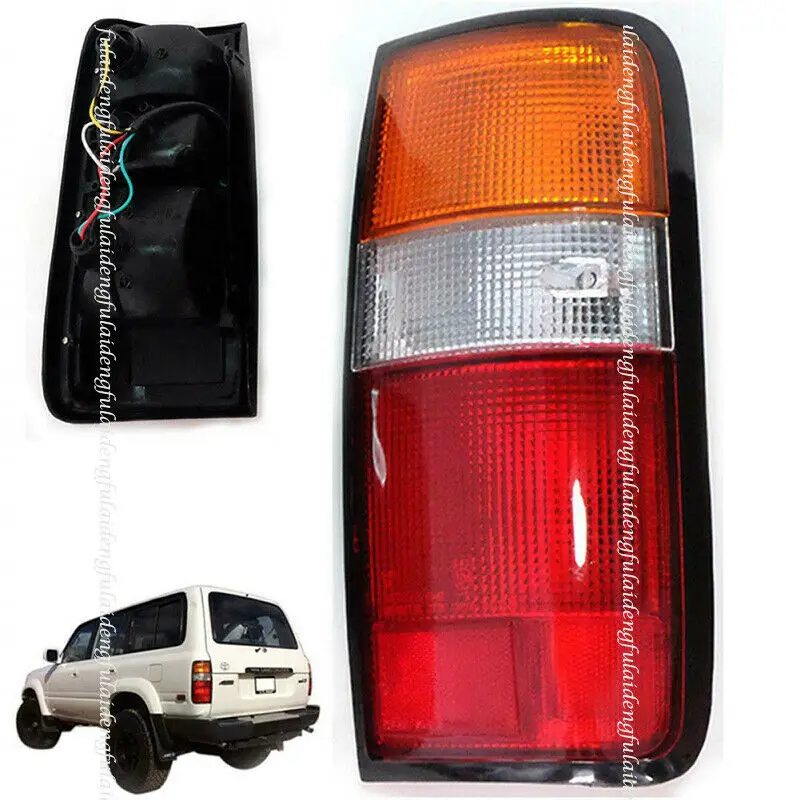 Fit For Toyota Land Cruiser LC80 FJ80 1991-1997 Rear Taillight Housing Conversion Kit 2Pcs