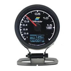 GReddi Boost Gauge for honda city civic 2005 2006 2008 ek accord 7 2008 bmw e46 e60 Auto Boost Pointer turbo pressure Meter 60mm