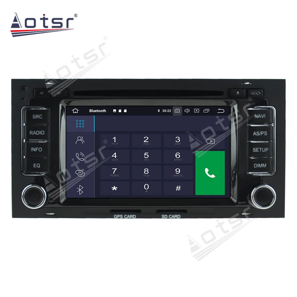 Carplay Multimedia Stereo Android 13 Player For VW TOUAREG 8 2003-2006 2007 2008 2009 2010 GPS BT Audio Radio Receiver Head Unit