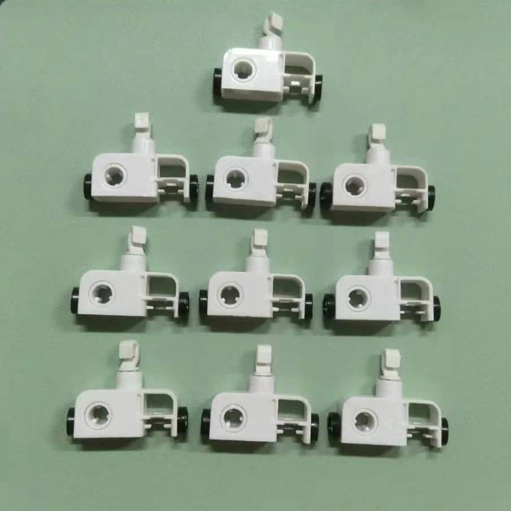 10pcs Vertical Window Blind Stem and Holder White Package of 10 (Covering Treatment Hardware)