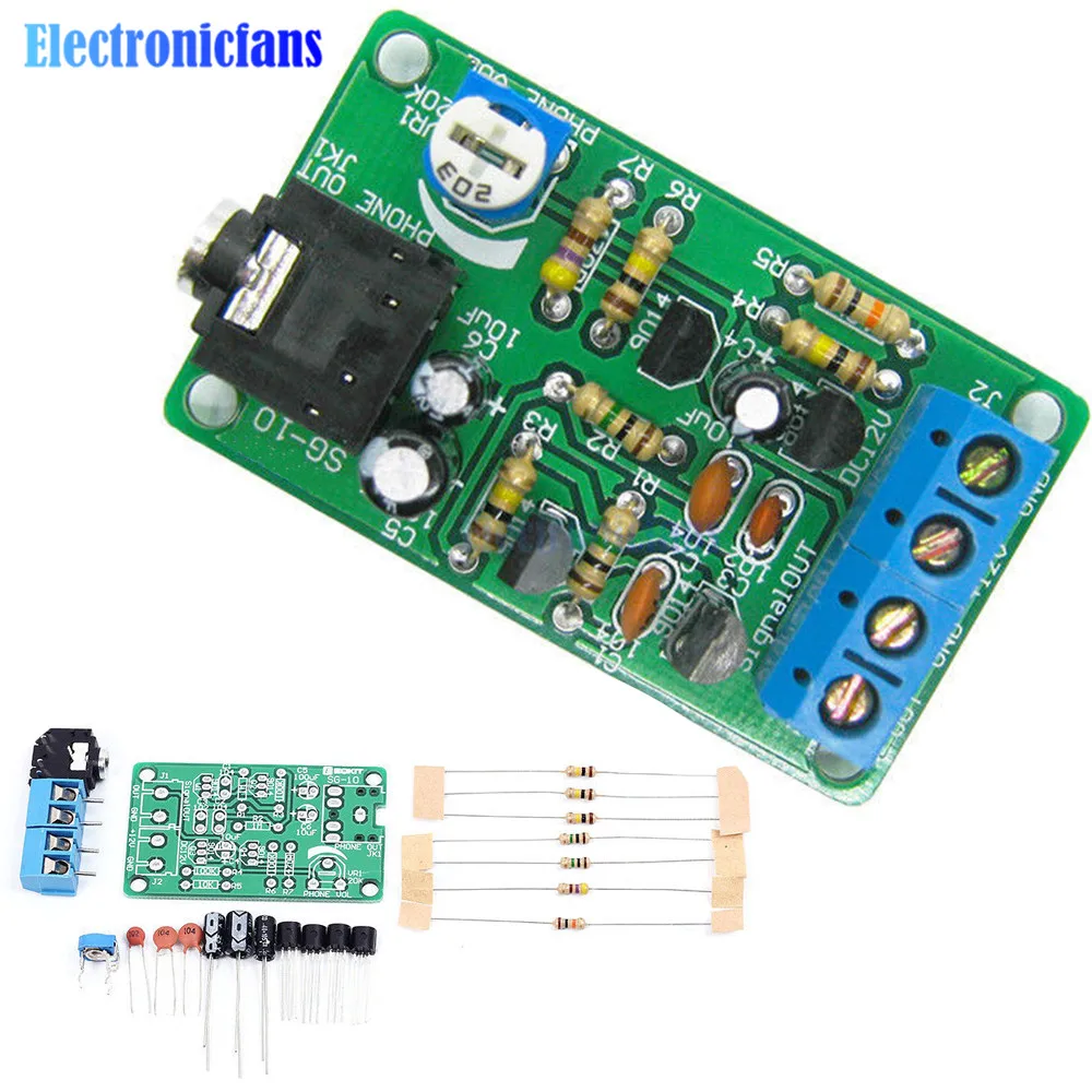 White Noise Signal Generator DIY Kit Electronic Kit 2-Channel Output for Burn-in Test Therapy on Insomnia Noise Generator