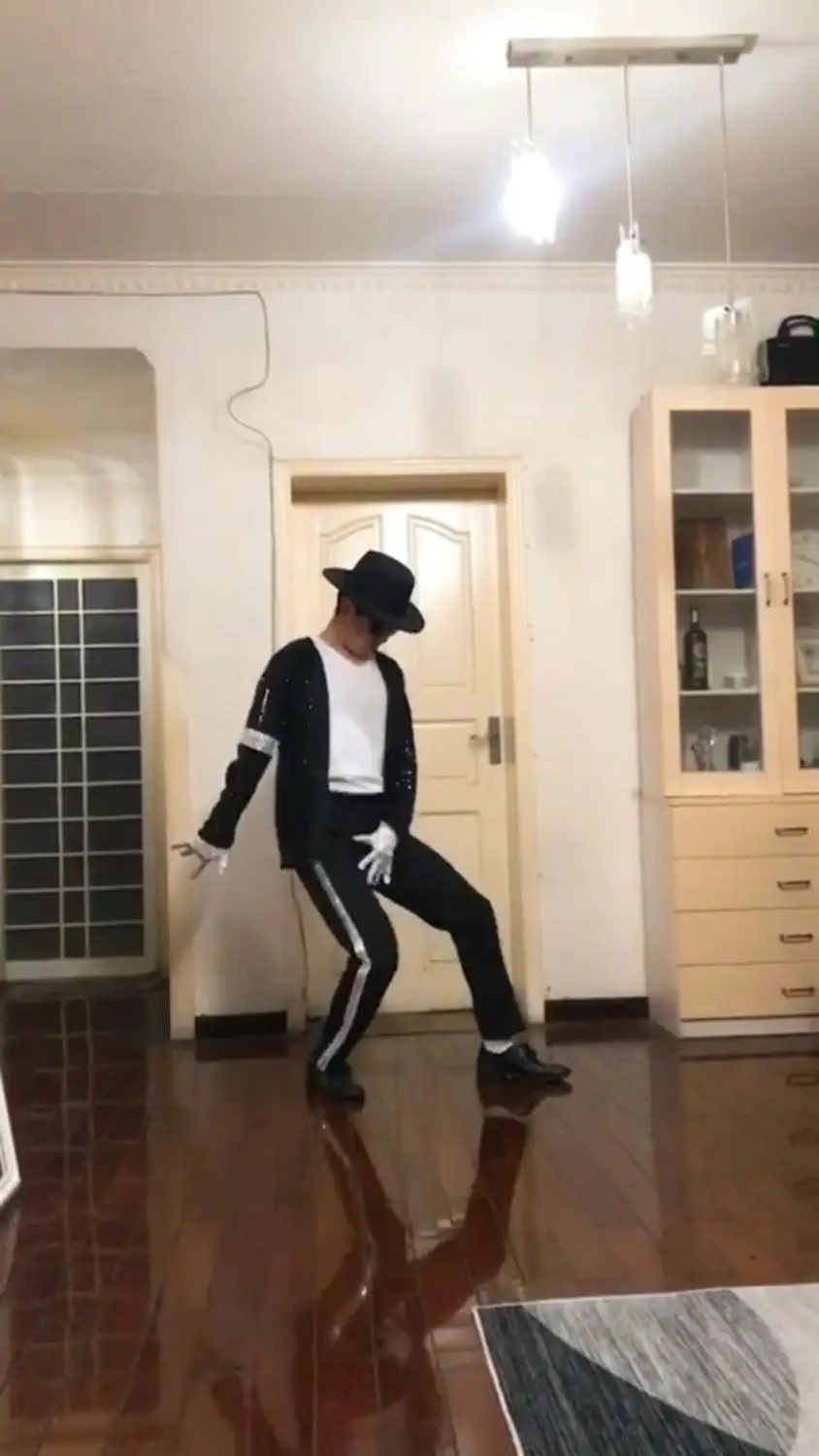 Michael Jackson Cosplay Costume Billie Jean Suits Sequin Kids Adults MJ Jacket gift one glove 001