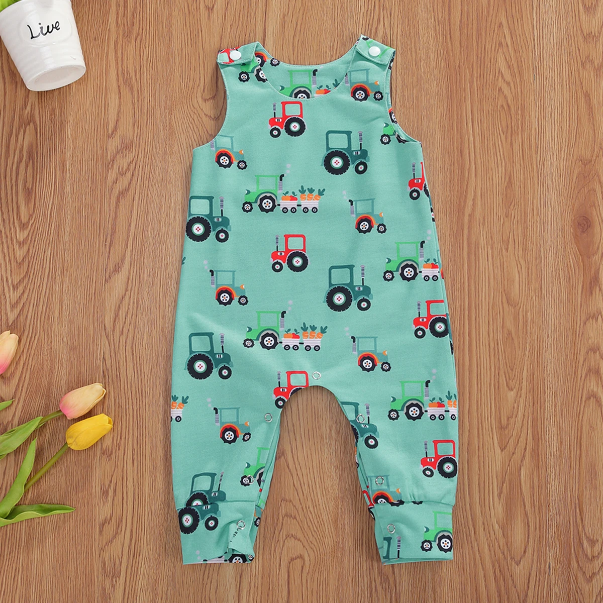 Baby Cotton Summer Romper 3